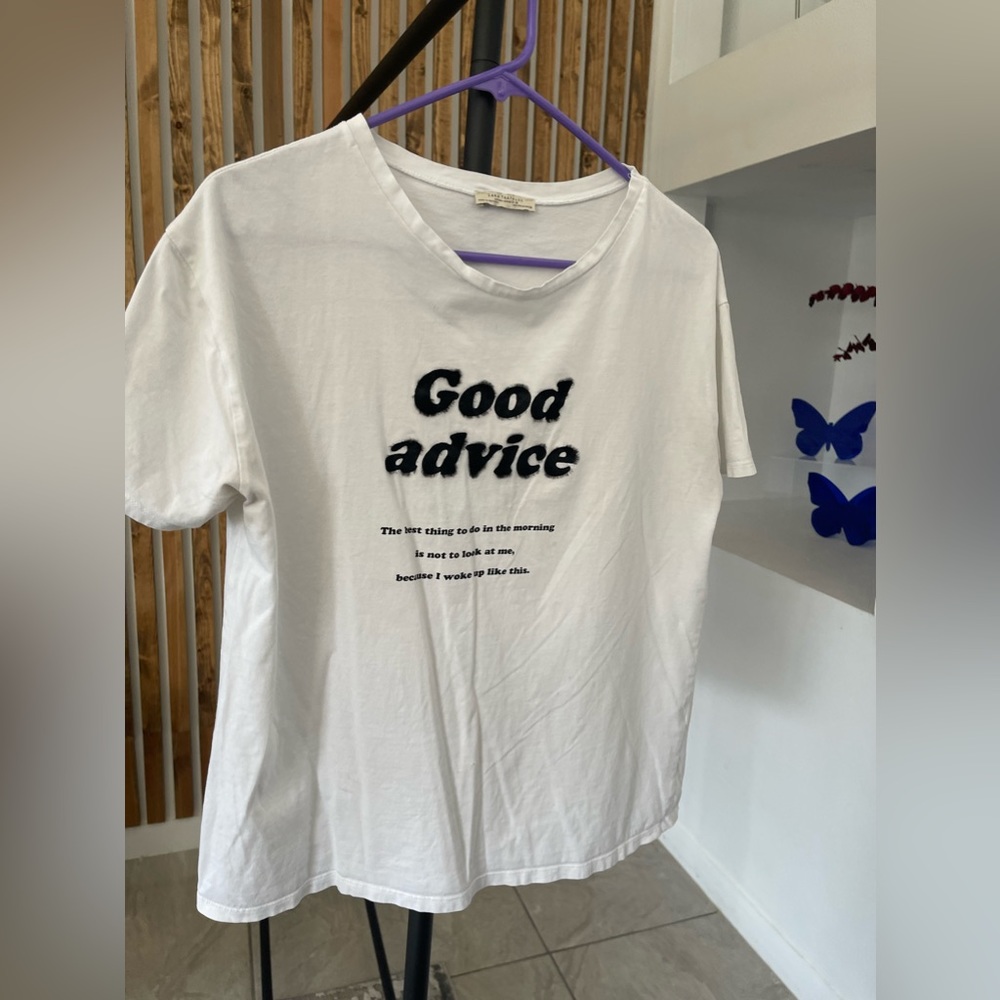 Zara white shirt